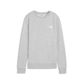 Puma Girocollo con logo piccolo Essentials da donna, Abbigliamento, Grigio, XL