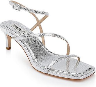 Badgley Mischka Gracelyn Square-Toe Sandals