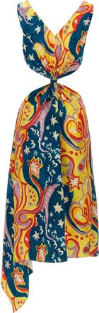 Marni Womens Multicolor Viscose Long Dress