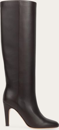 Ferragamo Women Knee high boot Brown Size 10.5