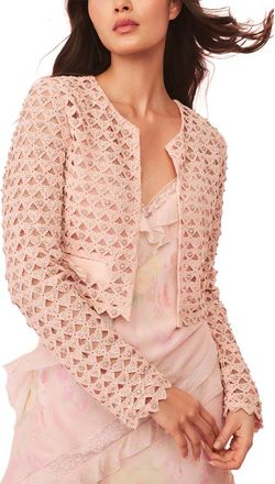 LoveShackFancy Loveshackfancy Alaya Jacket