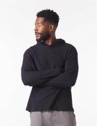 Glyder Thermasof Hoodie in Black at Nordstrom, Size X-Large