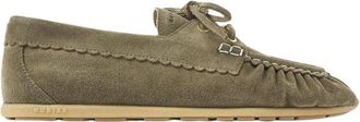 Nubikk Riley Jade - Dames - Loafers - Groen - 39 EU - Su&egrave;de - Schoenen