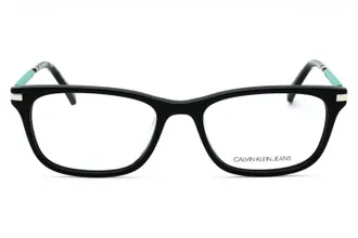 Calvin Klein Jeans CKJ18705 Rectangular Acetate Eyeglasses - Black