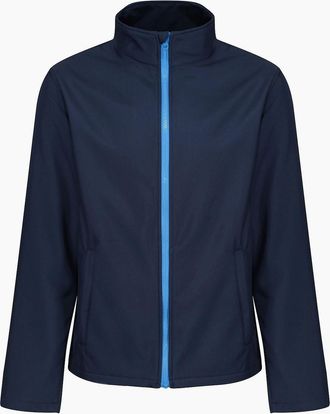 Regatta Mens Regatta Mens Ablaze Printable Soft Shell Jacket - Navy - Size: 40/Regular