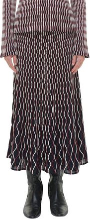 SIMKHAI Simkhai Aliza Midi Skirt