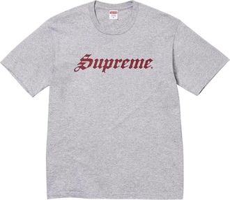SUPREME SS26 Speed T-Shirt Heather Grey SUP-SS26-352-GRY