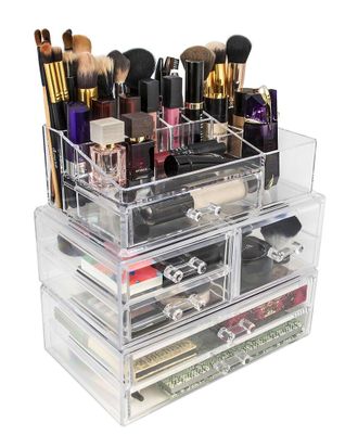 Sorbus Acrylic Cosmetic & Makeup Storage Case