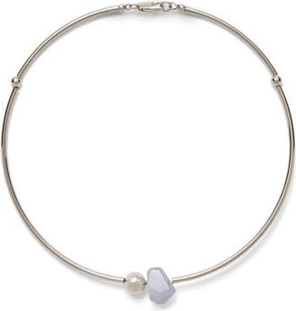 LADY GREY Isolde Necklace in Silver at Nordstrom