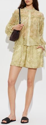 AllSaints Isla Shorts, Womens, Green