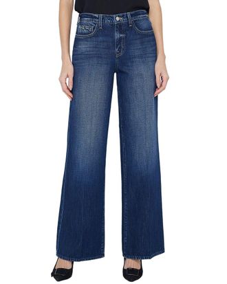 L'agence Lagence Alicent High-Rise Sneaker Wd Leg