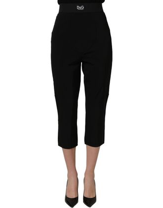 Dolce & Gabbana Capri Capris - Black