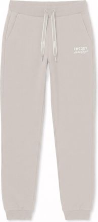 Freddy Pantaloni Sportivi Donna in Felpa, Regular Fit con Polsino
