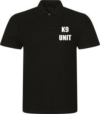 Generic K9 Unit Dog Trainer Dog Handler Poloshirt Police Trainer Dog Security Dog Workwear Polo Shirt Training Search Operation Canine Military Tee Top Left C