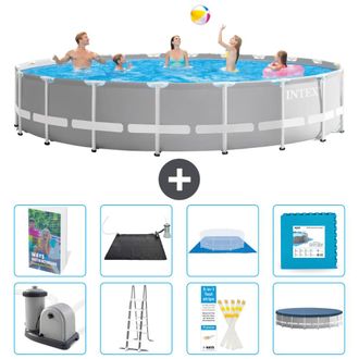 Intex Piscina Prism Frame Redonda - 610x132 Cm - 9-piezas S621