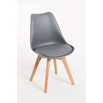 Regalos Miguel Sillas Comedor - Silla Synk Basic - Gris Oscuro