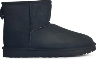 UGG Classic Mini Black Suede Boots
