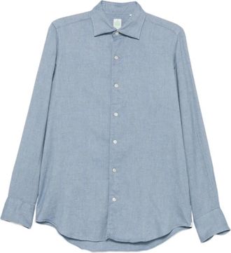Finamore Camicie - - Shirts - Uomo - Blu - L