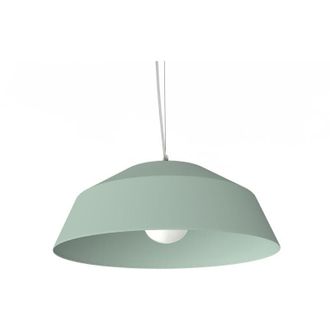 Lumicom Tokyo Sospensione, 1xE27, max 42W, metallo, verde iceberg, D.50cm - Lumicom