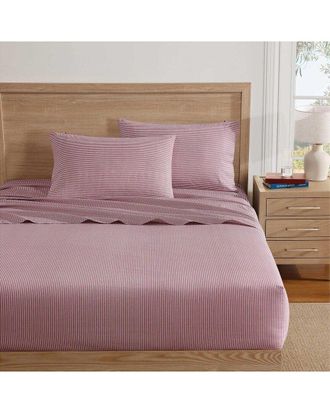 Tommy Hilfiger Highland Ticking Stripe Cotton Pillowcase Set