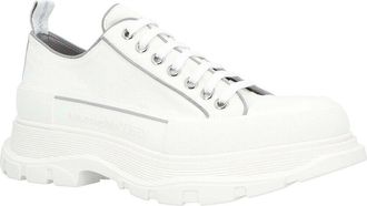 Alexander McQueen Alexander Mcqueen Mens Canvas Tread Sneaker, Never Worn (Authentic Pre-Loved)