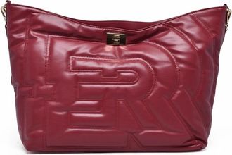Ermanno Scervino Rachele Handbag With Braided Strap And Logo Detail