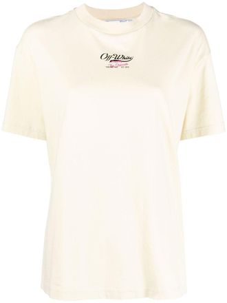 Off-white T-shirt con stampa - Toni neutri