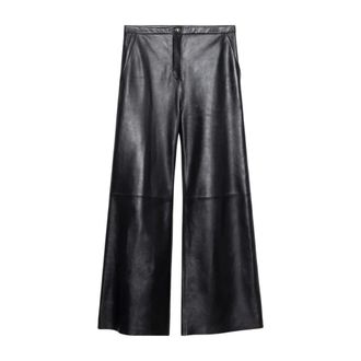 Stand Studio Stand Studio, Broeken, Dames, Zwart, L, Leer, Rowena Trouser