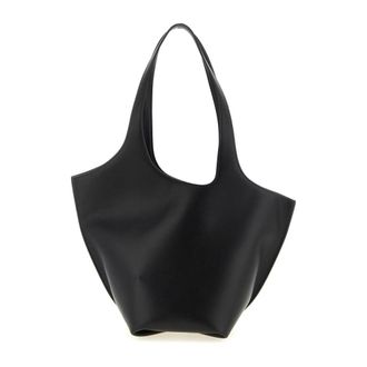 The Attico Borsa Tote in Pelle - - Bags - Donna - Nero - ONE SIZE