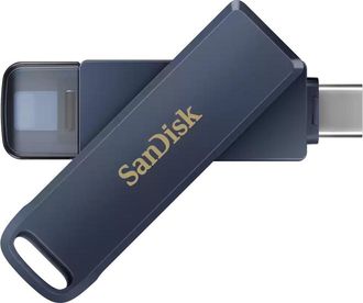 OEM Sandisk Ixpand Unidad Flash Usb 128 Gb Usb Type-c / Lightning 3.2 Gen 1 (3.1 Gen 1) Azul