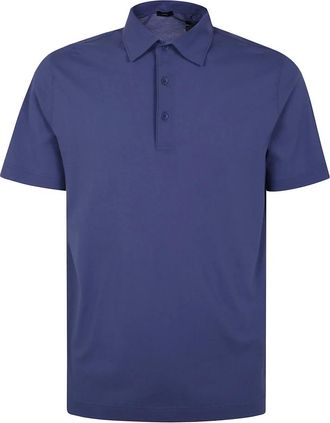 Herno Heren, Tops, Blauw, Maat: XL Katoen