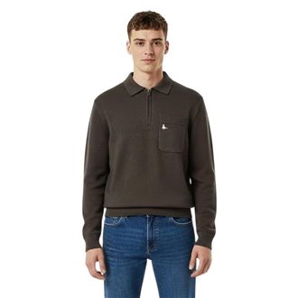 Jack Wills Herenpoloshirt met lange mouwen (Strijkijzer)