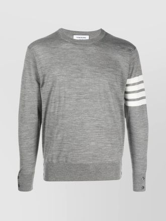 Thom Browne fine-knit wool crew-neck jumper