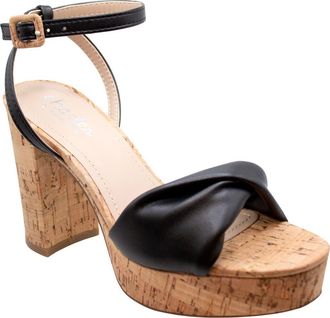 Charles by Charles David Madelina Platform Sandal in Black-Sm at Nordstrom Rack, Size 6.5