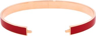 Qeelin 18K Rose Gold Bangle Interchangeable Bracelet (Bracelet Only), Size 15