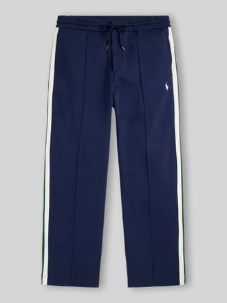 Polo Ralph Lauren Straight Fit Sweathose aus Baumwoll-Mix in Marine, Gr&ouml;&szlig;e XXL