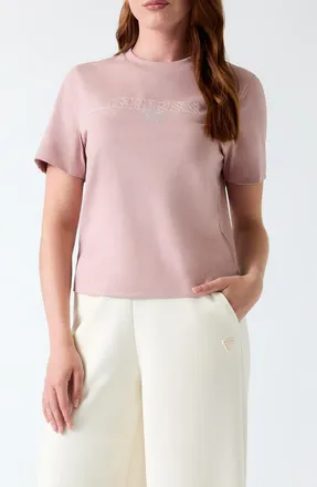 Guess Agena Logo T-Shirt in Open at Nordstrom, Size X-Small