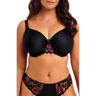 Fantasie Magdalena Underwire Molded Spacer Bra in Noir at Nordstrom, Size 30Dd