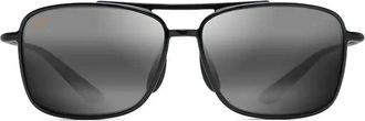 Maui Jim Sunglasses Kaupo Gap 437 02 Black/Grey Unisex Polarized