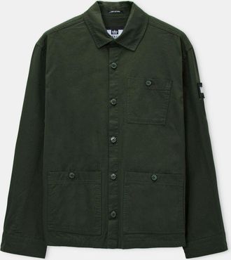 Weekend Offender Mens Weekend Offender Hynde Baker Overshirt in Green