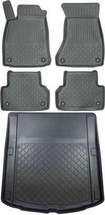 OEM Audi A5 Ii Sportback A Partir De Octubre De 2016. Juego De Alfombrillas Para Coche Y Maletero
