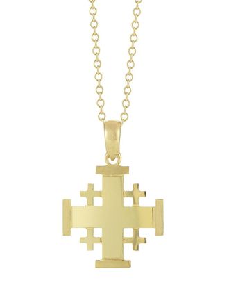 I.Reiss Company 14K Jerusalem Cross Necklace