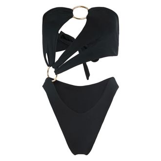 Louisa Ballou Louisa Ballou, Dames, Badkleding, Zwart, Maat: M Poliester