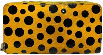 Louis Vuitton Tweedehands leren portemonnees - Dames - Vintage Accessoires - Geel - ONE Size - Vintage