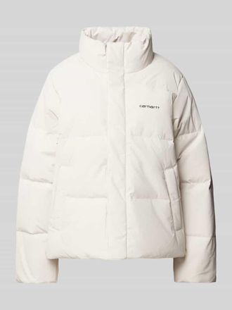 Carhartt Work in Progress Steppjacke mit Stehkragen Modell Yanie in Offwhite, Gr&ouml;&szlig;e L