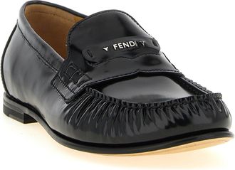 Fendi Scrunch Loafer - Black