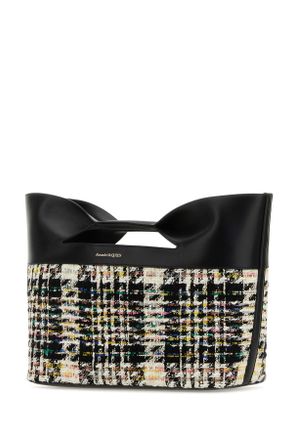 Alexander McQueen 7095661blaw 8490 Leather Borse A Mano Bag