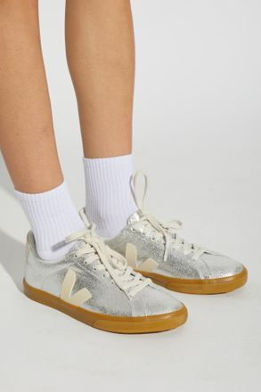 Veja Sports Shoes ESPLAR LOGO SUEDE, Womens, Silver