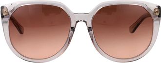 Chlo&eacute; Stijlvolle zonnebril voor vrouwen - Dames - Zonnebrillen - Grijs - 58 MM - Accessoires