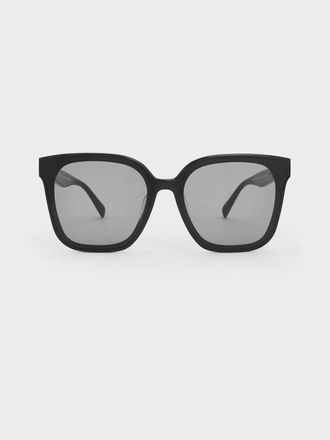 Charles & Keith Gabine Oversized Butterfly Sunglasses